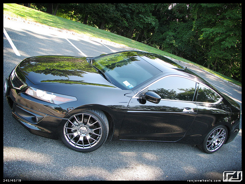 photo 1 Honda Accord custom wheels RonJon Legend 19x8.0, ET +48, tire size 245/40 R19. x ET 