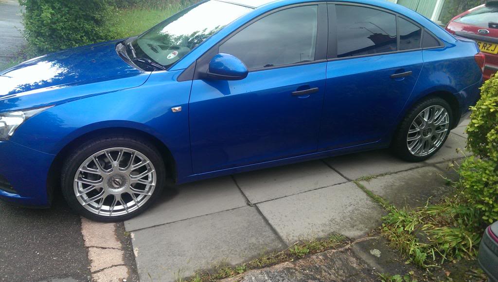 photo 2 Chevrolet Cruze custom wheels Team Dynamics Imola 18x8.0, ET +40, tire size X R18. x ET