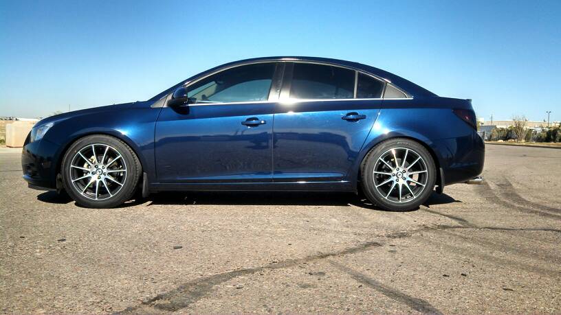 photo 5 Chevrolet Cruze custom wheels Konig Zero-In 18x8.0, ET +40, tire size 225/50 R18. x ET