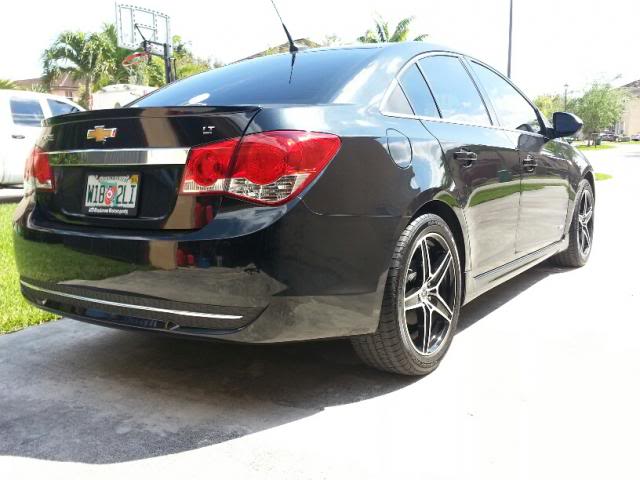 photo 3 Chevrolet Cruze custom wheels Ultra Platinum 18x8.0, ET +45, tire size 245/45 R18. x ET