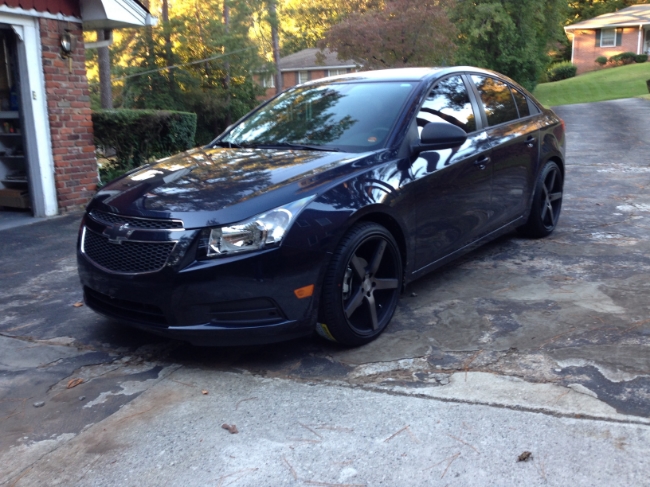 photo 2 Chevrolet Cruze custom wheels Niche Milan 19x8.5, ET , tire size 225/40 R19. x ET