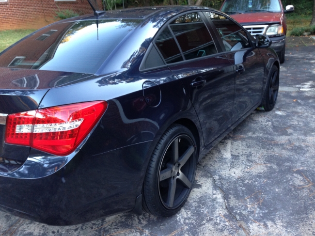 photo 4 Chevrolet Cruze custom wheels Niche Milan 19x8.5, ET , tire size 225/40 R19. x ET