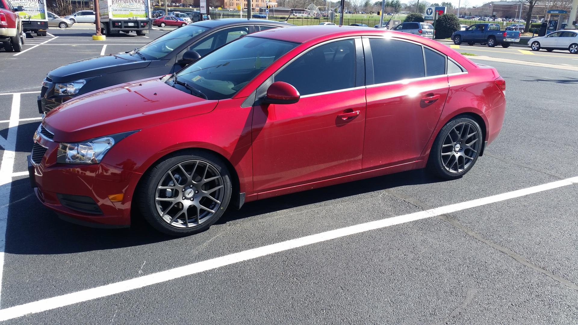 photo 3 Chevrolet Cruze custom wheels TSW Nurburgring 18x8.0, ET +40, tire size 225/45 R18. x ET