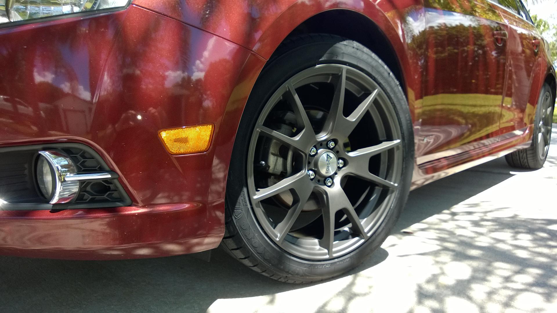 photo 1 Chevrolet Cruze custom wheels Anrdos Spec D 18x8.0, ET +42, tire size X R18. x ET