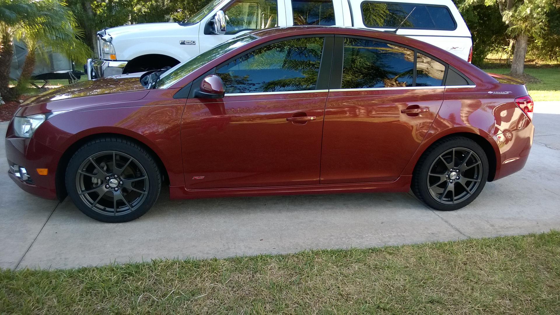 photo 2 Chevrolet Cruze custom wheels Anrdos Spec D 18x8.0, ET +42, tire size X R18. x ET