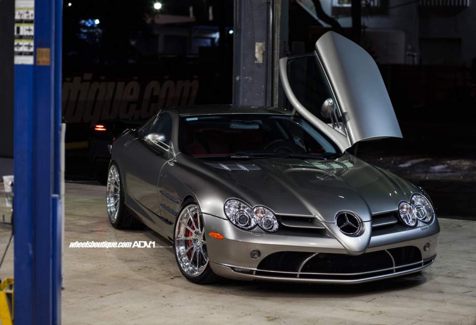 photo 7 Mercedes-Benz SLR McLaren custom wheels ADV10R Track Spec CS 20x10.0, ET , tire size X R20. 21x12.5 ET
