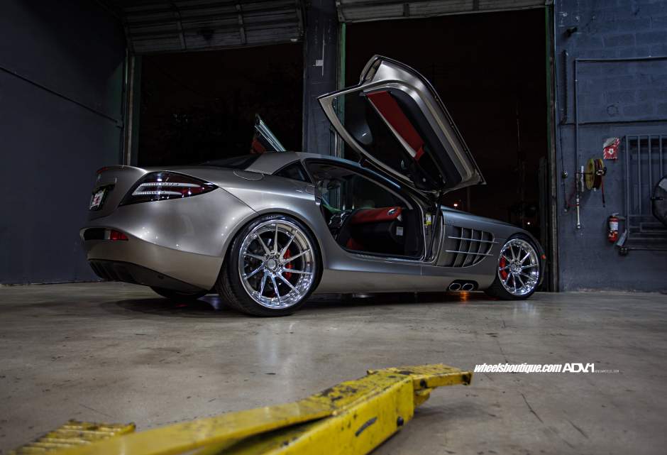 photo 13 Mercedes-Benz SLR McLaren custom wheels ADV10R Track Spec CS 20x10.0, ET , tire size X R20. 21x12.5 ET