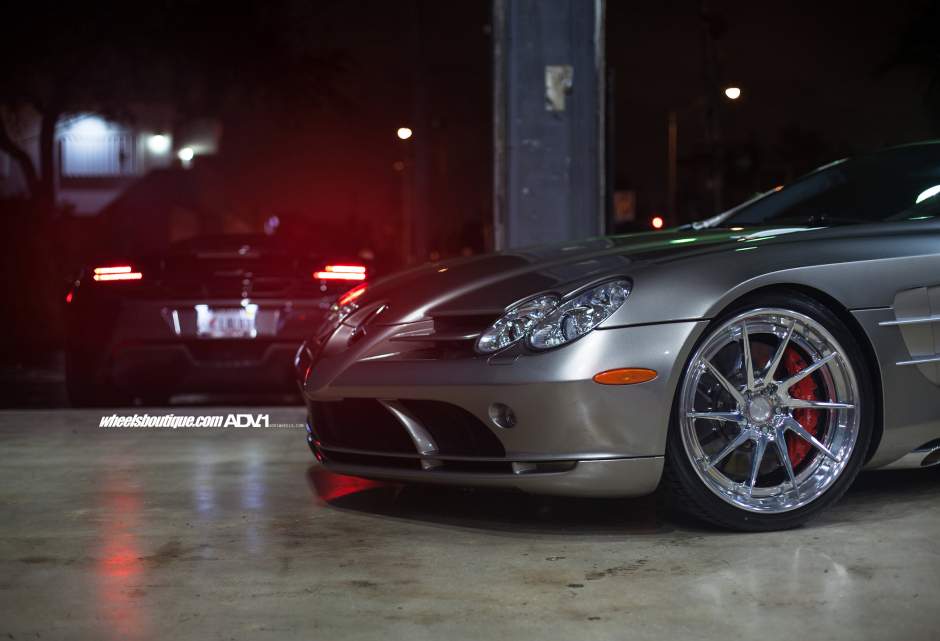 photo 18 Mercedes-Benz SLR McLaren custom wheels ADV10R Track Spec CS 20x10.0, ET , tire size X R20. 21x12.5 ET