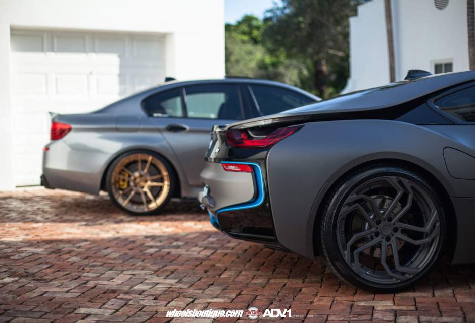 photo 2 BMW i8 custom wheels ADV.1 NL2 MV2 CS 21x9.0, ET , tire size X R21. 21x10.5 ET 