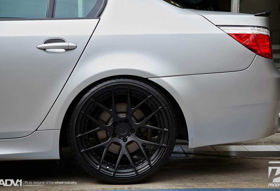 photo 2 BMW 535 custom wheels ADV.1 7 MV2 20x9.0, ET , tire size X R20. 20x10.5 ET 