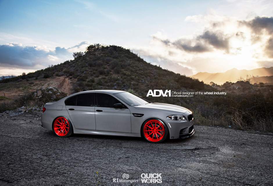 photo 7 BMW M5 custom wheels ADV.1 10 Track Spec SL 21x10.0, ET , tire size X R21. 21x11.0 ET