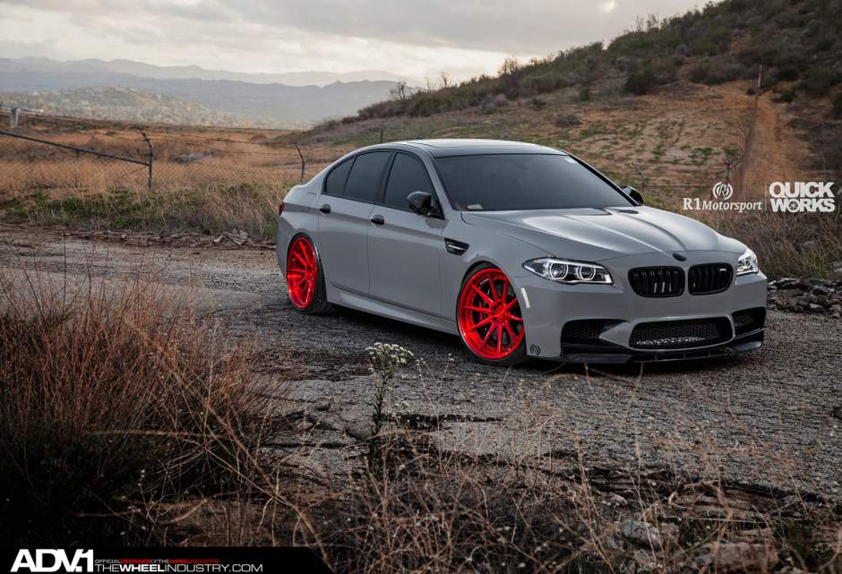 photo 8 BMW M5 custom wheels ADV.1 10 Track Spec SL 21x10.0, ET , tire size X R21. 21x11.0 ET