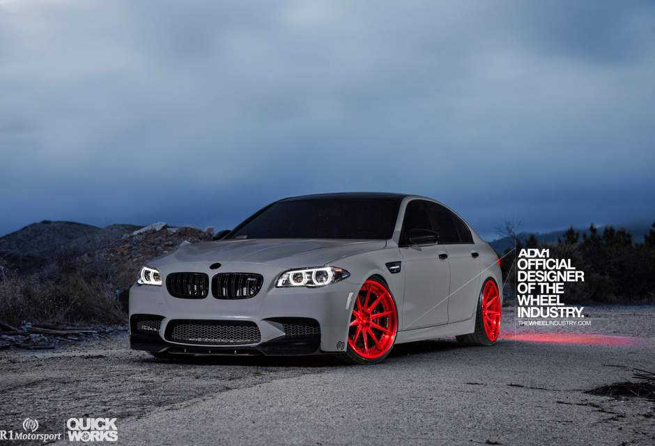 photo 12 BMW M5 custom wheels ADV.1 10 Track Spec SL 21x10.0, ET , tire size X R21. 21x11.0 ET