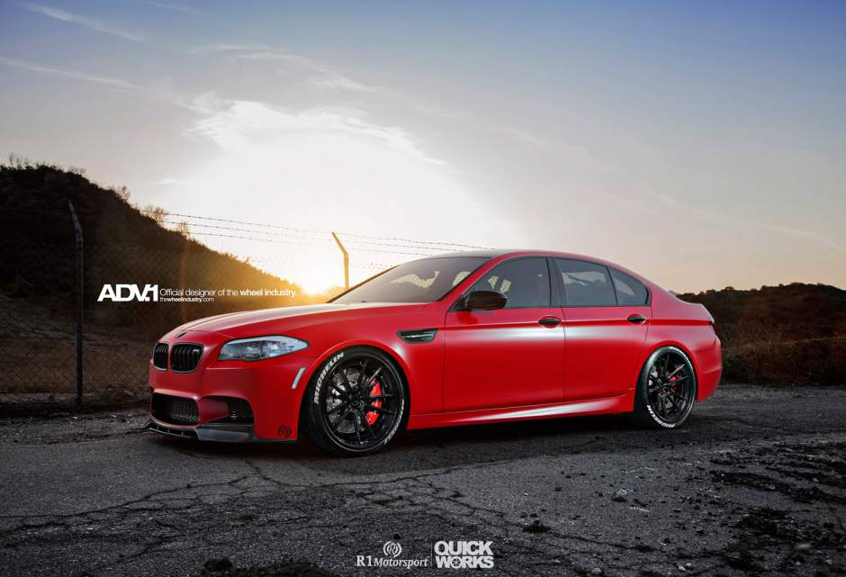 photo 5 BMW M5 custom wheels ADV.1 5.2 Track Spec SL 21x10.0, ET , tire size X R21. 21x11.0 ET