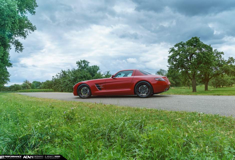 photo 6 Mercedes-Benz SLS AMG custom wheels ADV.1 05 MV2 CS 20x9.5, ET , tire size X R20. 21x11.0 ET 