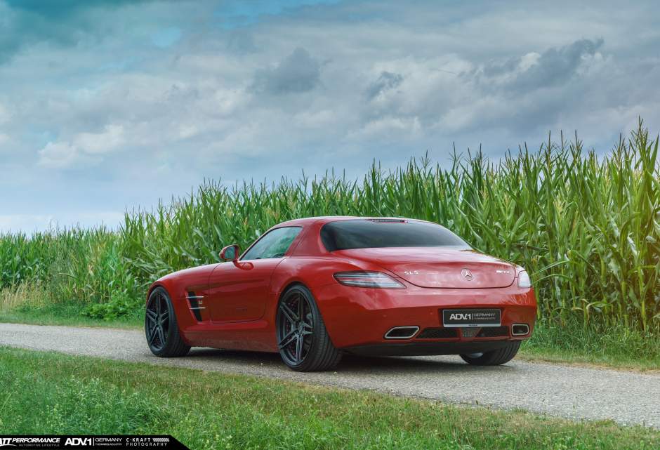 photo 7 Mercedes-Benz SLS AMG custom wheels ADV.1 05 MV2 CS 20x9.5, ET , tire size X R20. 21x11.0 ET 