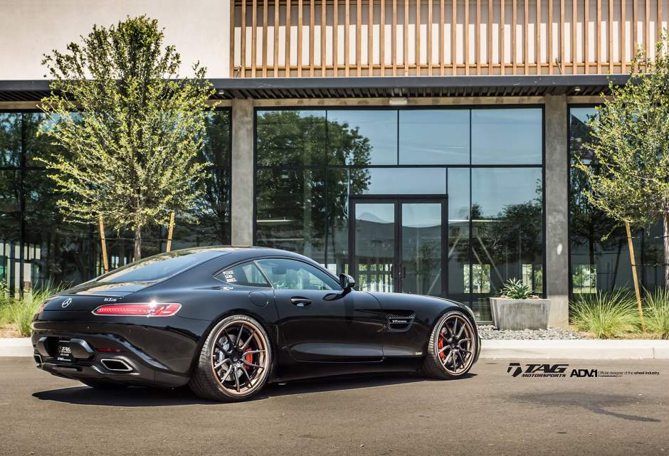 photo 4 Mercedes-Benz AMG GT custom wheels ADV.1 5.0 Track Spec CS 20x9.5, ET , tire size 265/30 R20. 21x12.0 ET