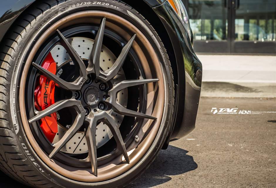 photo 1 Mercedes-Benz AMG GT custom wheels ADV.1 5.0 Track Spec CS 20x9.5, ET , tire size 265/30 R20. 21x12.0 ET