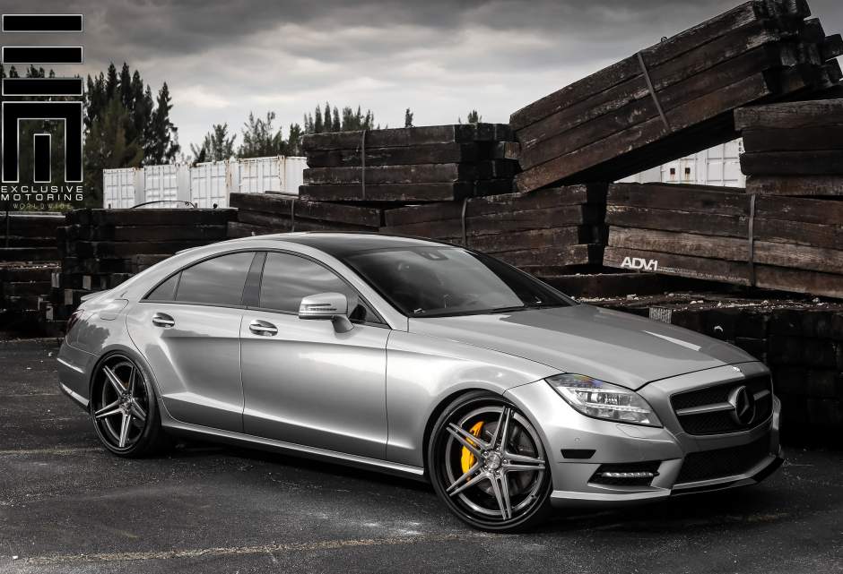 photo 11 Mercedes-Benz CLS-Class custom wheels ADV.1 05 Track Spec SL 22x9.0, ET , tire size X R22. 22x11.0 ET 