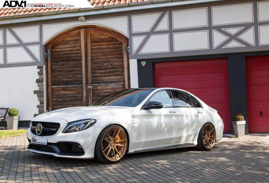 photo 7 Mercedes-Benz C-Class custom wheels ADV.1 5.2 MV2 CS 20x9.0, ET , tire size X R20. 20x10.5 ET 