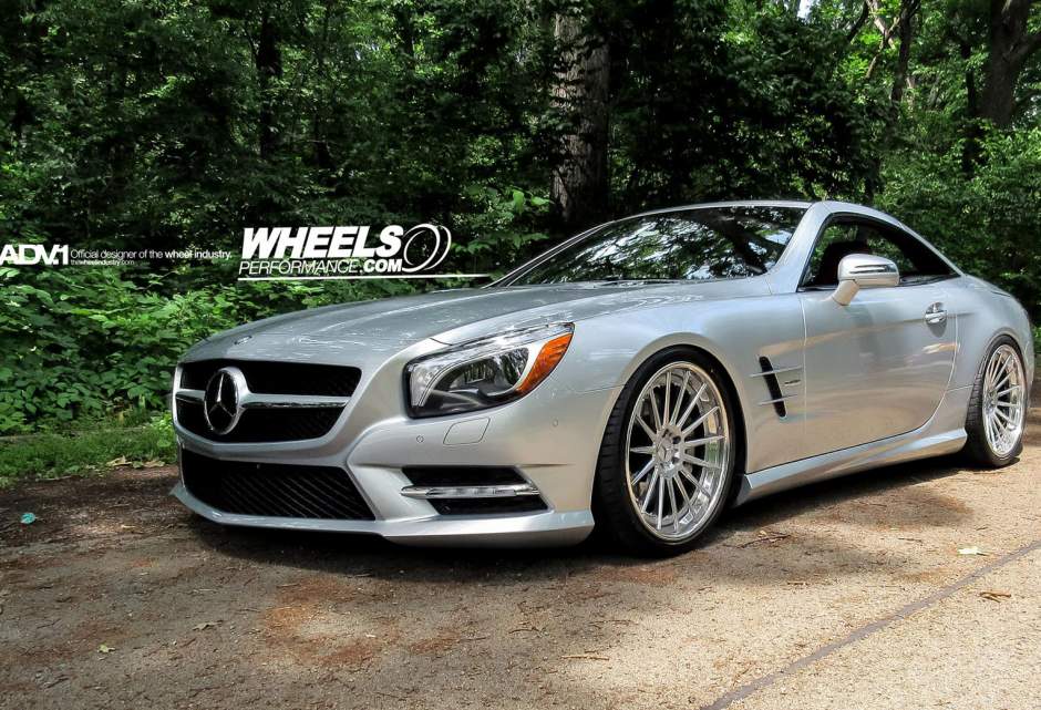 photo 5 Mercedes-Benz SL-Class custom wheels ADV.1 15 Track Spec 20x9.0, ET , tire size X R20. 20x11.0 ET