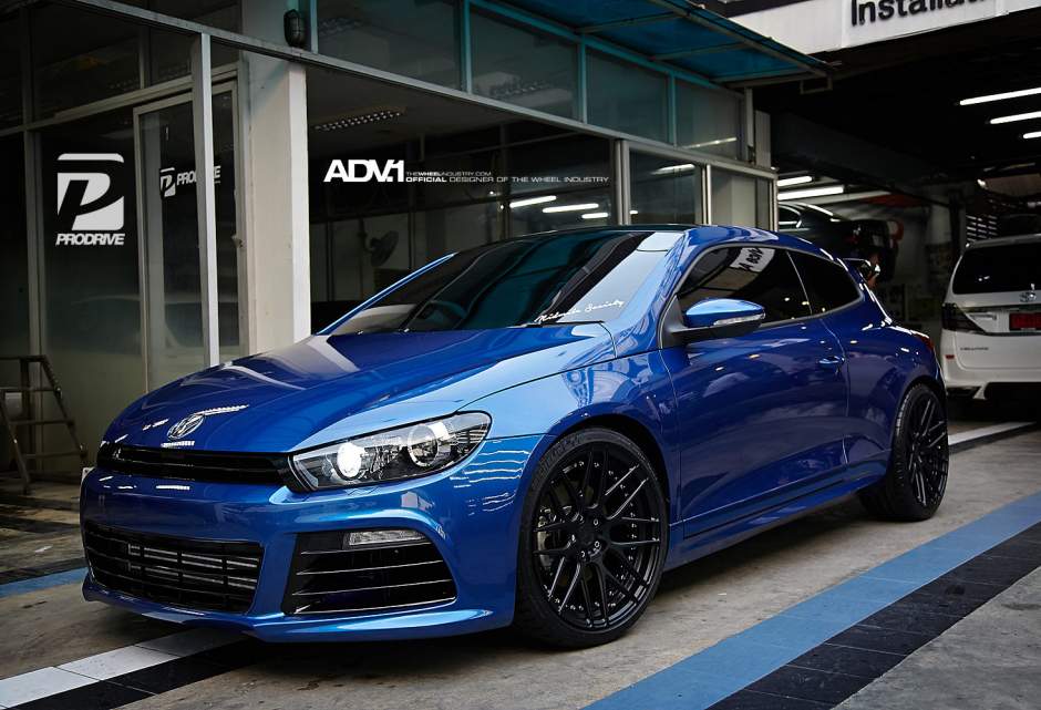 photo 3 Volkswagen Scirocco custom wheels ADV.1 8MV2SL 19x9.5, ET , tire size X R19. x ET