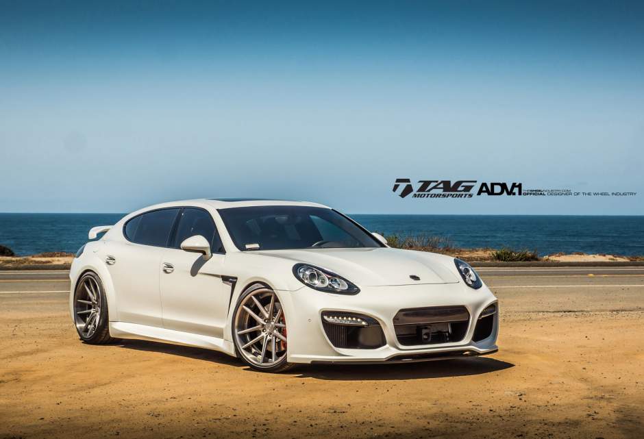 photo 3 Porsche Panamera custom wheels ADV.1 5.2 Deep Concave SL 22x10.0, ET , tire size X R22. 22x12.0 ET 