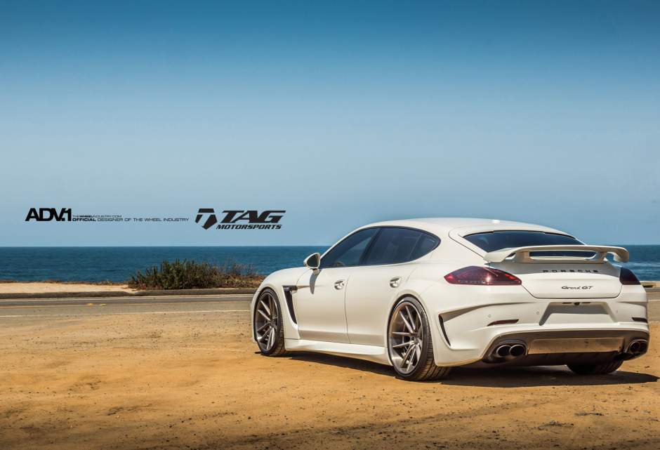 photo 4 Porsche Panamera custom wheels ADV.1 5.2 Deep Concave SL 22x10.0, ET , tire size X R22. 22x12.0 ET 