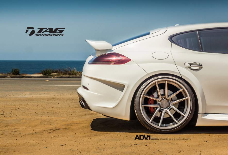 photo 8 Porsche Panamera custom wheels ADV.1 5.2 Deep Concave SL 22x10.0, ET , tire size X R22. 22x12.0 ET 