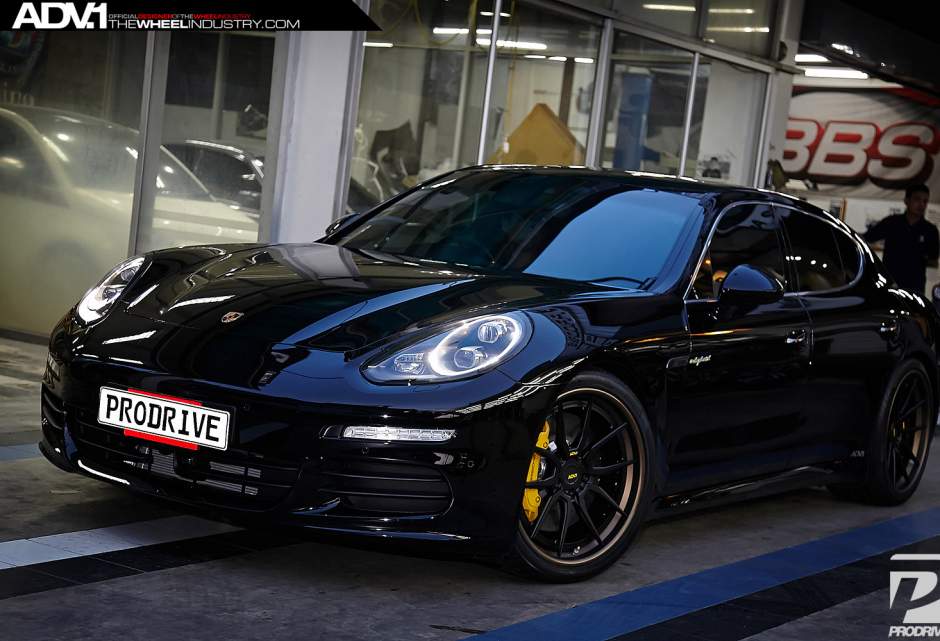 photo 7 Porsche Panamera custom wheels ADV.1 5.0TSCS 21x9.5, ET , tire size X R21. 21x11.0 ET