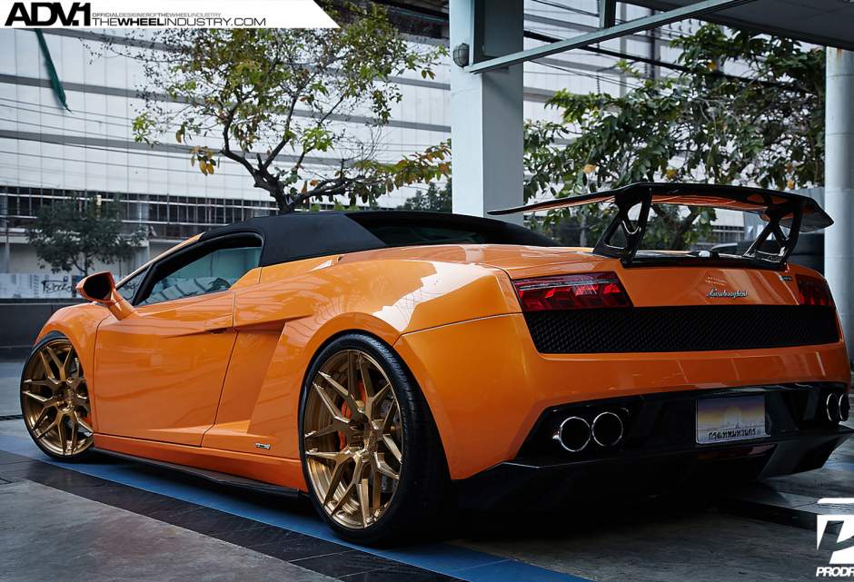 photo 6 Lamborghini Gallardo custom wheels ADV.1 7MV2CS 20x9.0, ET , tire size X R20. 20x12.0 ET 