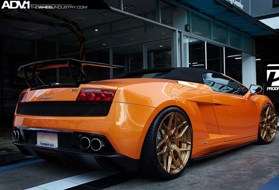 photo 8 Lamborghini Gallardo custom wheels ADV.1 7MV2CS 20x9.0, ET , tire size X R20. 20x12.0 ET 