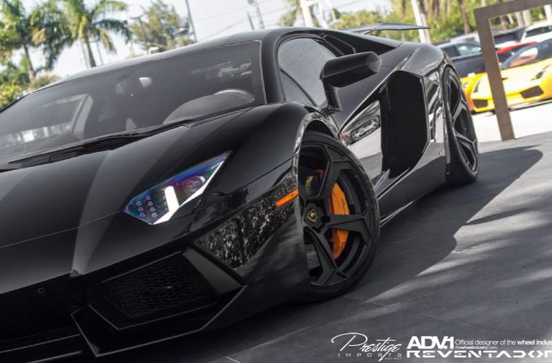 photo 2 Lamborghini Aventador custom wheels ADV.1 MV1 20x9.0, ET , tire size X R20. 21x12.5 ET