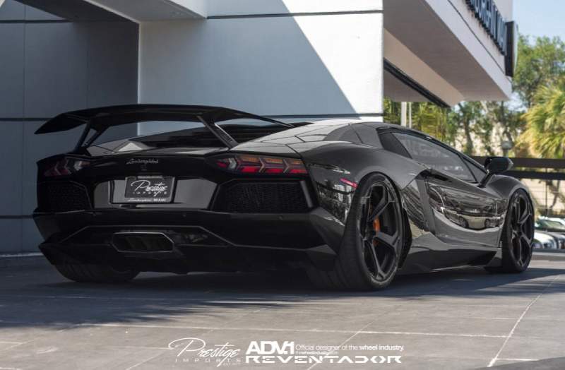 photo 3 Lamborghini Aventador custom wheels ADV.1 MV1 20x9.0, ET , tire size X R20. 21x12.5 ET