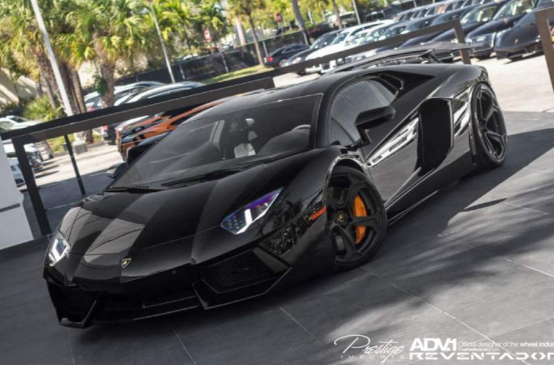 photo 4 Lamborghini Aventador custom wheels ADV.1 MV1 20x9.0, ET , tire size X R20. 21x12.5 ET
