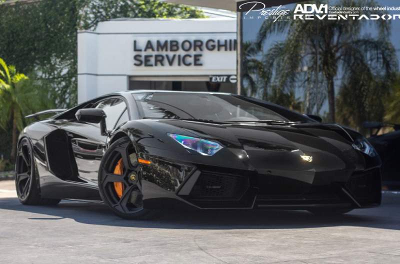 photo 5 Lamborghini Aventador custom wheels ADV.1 MV1 20x9.0, ET , tire size X R20. 21x12.5 ET