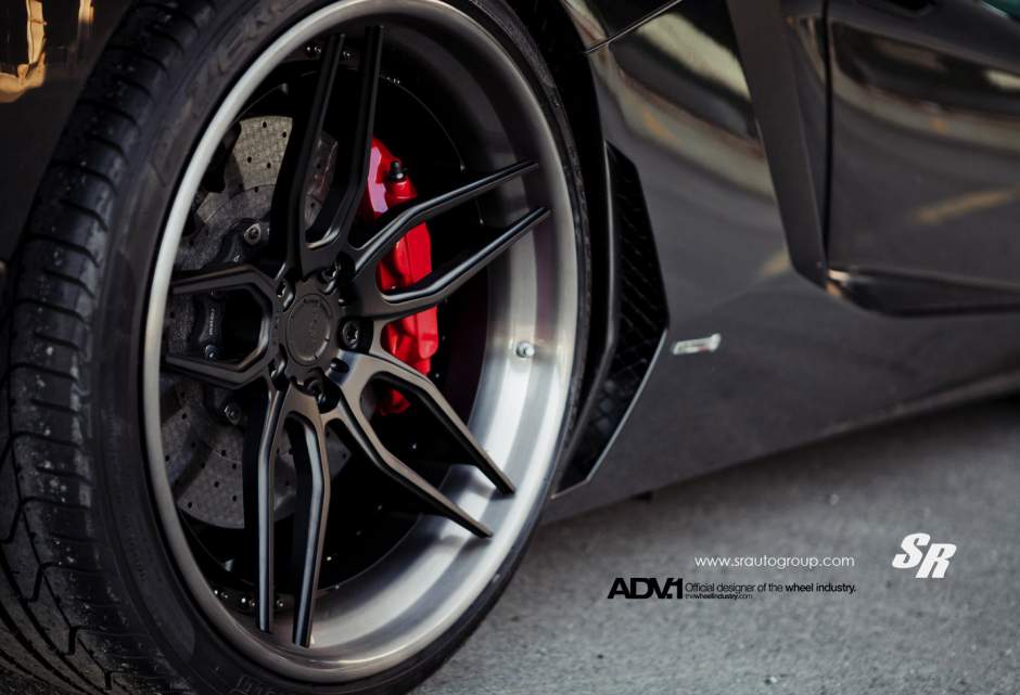 photo 1 Lamborghini Aventador custom wheels ADV.1 005TSSL 21x9.5, ET , tire size X R21. 22x12.5 ET 