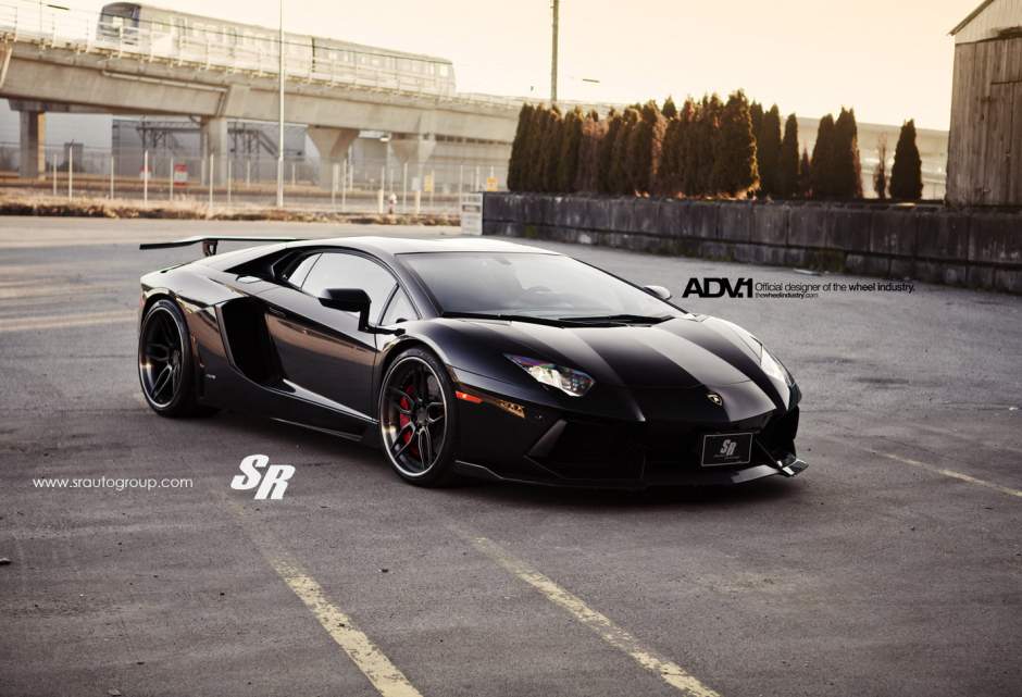 photo 3 Lamborghini Aventador custom wheels ADV.1 005TSSL 21x9.5, ET , tire size X R21. 22x12.5 ET 