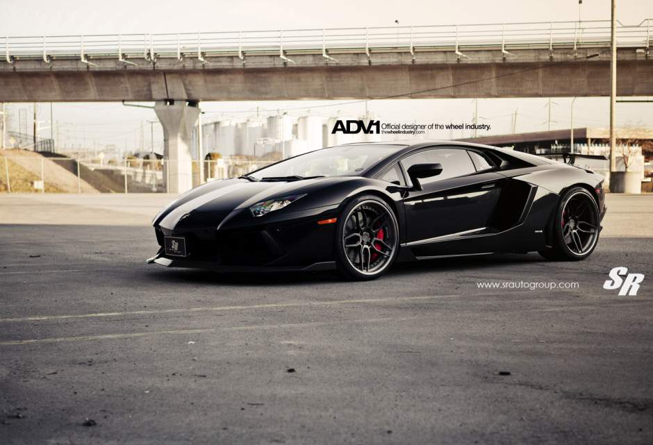 photo 7 Lamborghini Aventador custom wheels ADV.1 005TSSL 21x9.5, ET , tire size X R21. 22x12.5 ET 