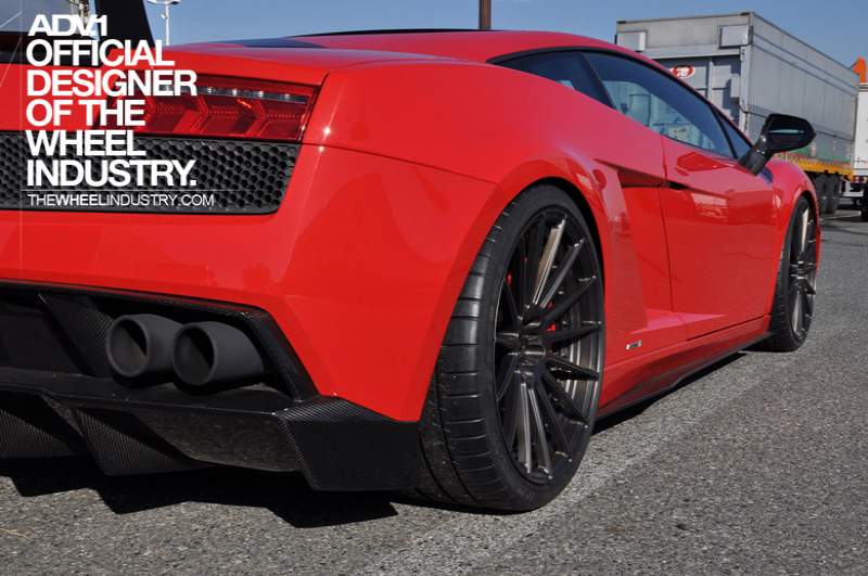 photo 2 Lamborghini Gallardo custom wheels ADV.1 15MV2 20x8.0, ET , tire size X R20. 20x12.0 ET 