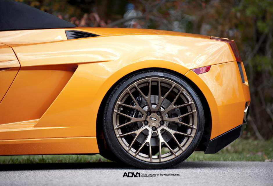 photo 8 Lamborghini Gallardo custom wheels ADV.1 10.01MV1SL 20x8.5, ET , tire size X R20. 20x12.0 ET 