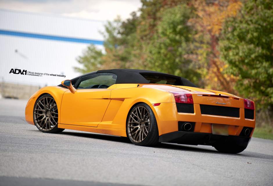 photo 11 Lamborghini Gallardo custom wheels ADV.1 10.01MV1SL 20x8.5, ET , tire size X R20. 20x12.0 ET 