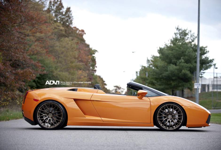 photo 13 Lamborghini Gallardo custom wheels ADV.1 10.01MV1SL 20x8.5, ET , tire size X R20. 20x12.0 ET 