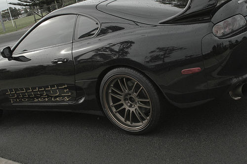 photo 7 Toyota Supra custom wheels Rays Engineering Volk Racing RE30 19x9.0, ET +25, tire size 245/35 R19. 19x11.0 ET+25 285/30 R19