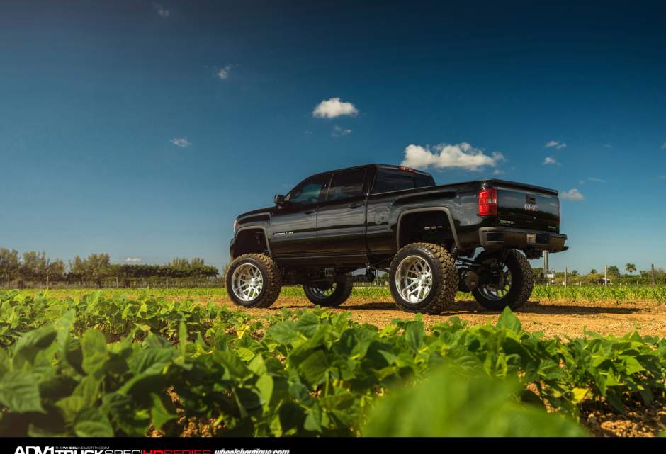 photo 3 GMC Sierra 2500HD custom wheels   24x15.0, ET , tire size X R24. 25x15.0 ET 