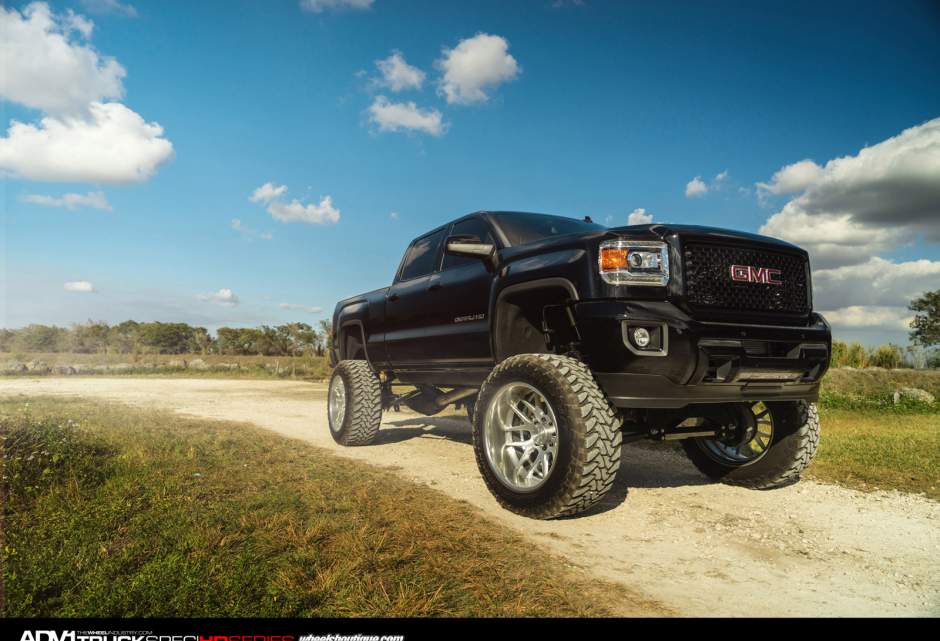 photo 1 GMC Sierra 2500HD custom wheels   24x15.0, ET , tire size X R24. 25x15.0 ET 