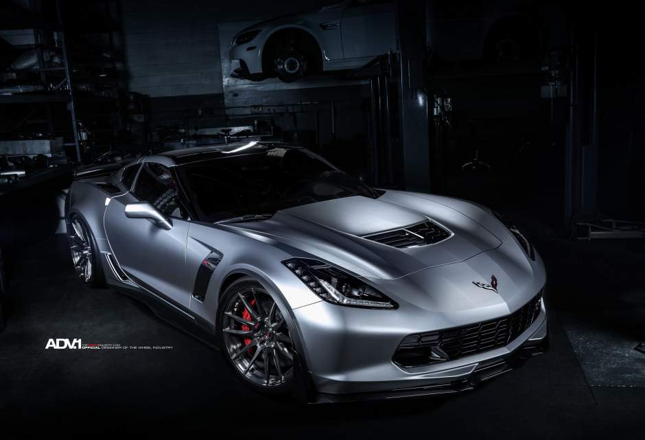photo 5 Chevrolet Corvette custom wheels ADV.1 6.2 MV1 CS 19x10.0, ET , tire size X R19. 20x13.0 ET 