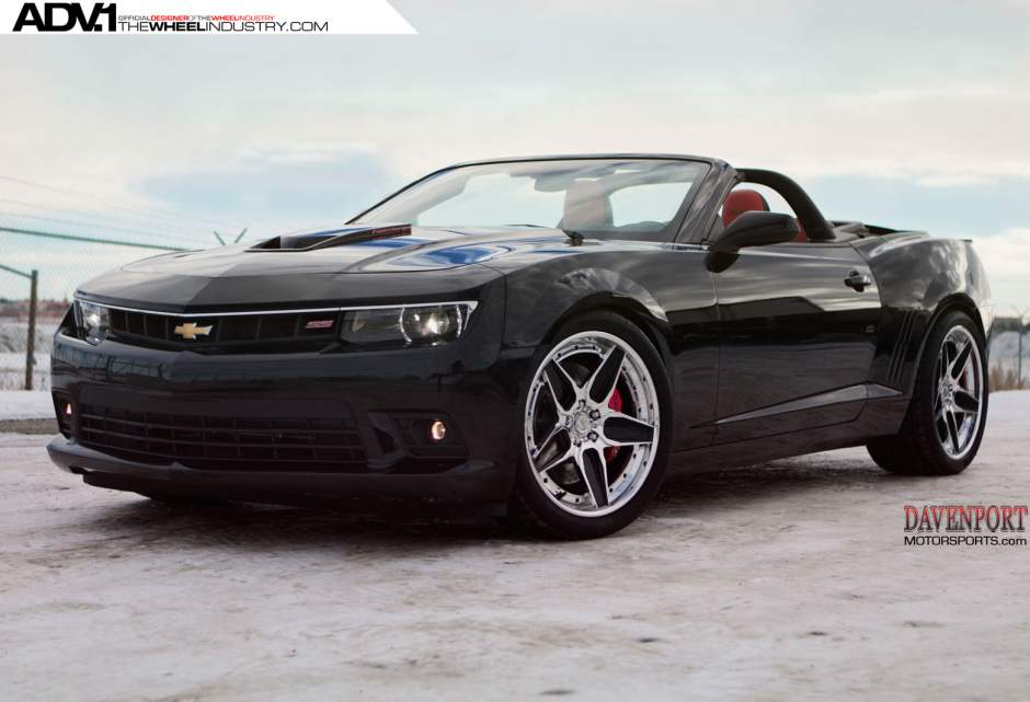 photo 3 Chevrolet Camaro custom wheels ADV.1 05S Track Spec CS 21x9.0, ET , tire size X R21. 21x11.5 ET 