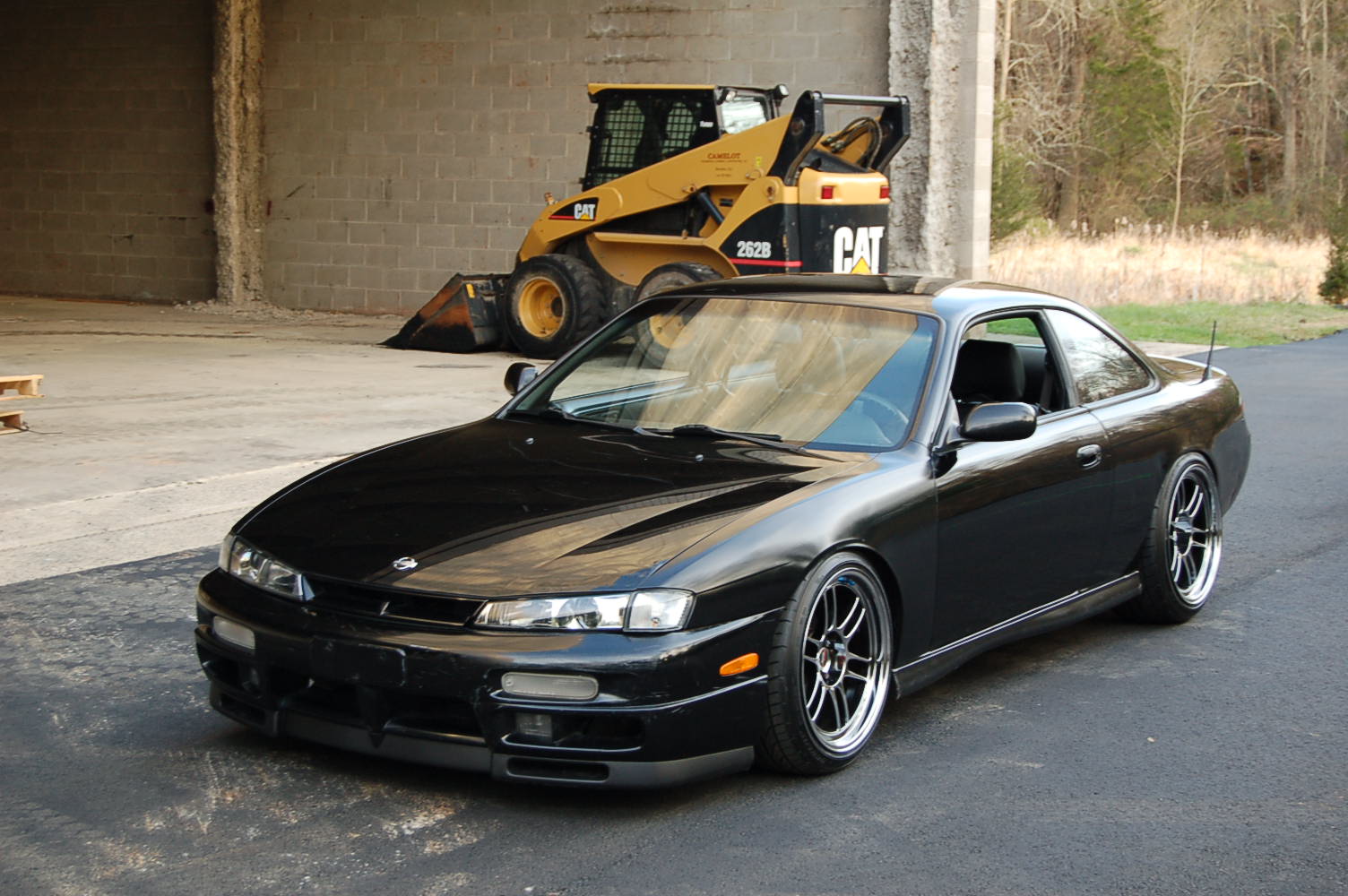 photo 3 Nissan S14 custom wheels Enkei RPF1 18x9.5, ET +15, tire size 235/40 R18. 18x10.5 ET+15 265/35 R18