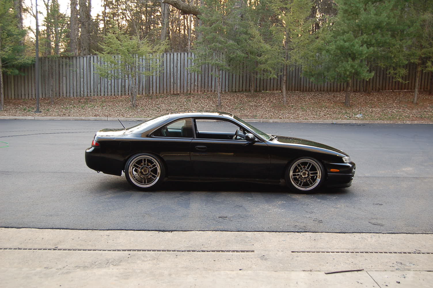 photo 4 Nissan S14 custom wheels Enkei RPF1 18x9.5, ET +15, tire size 235/40 R18. 18x10.5 ET+15 265/35 R18